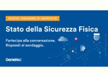 sondaggio Genetec sicurezza fisica